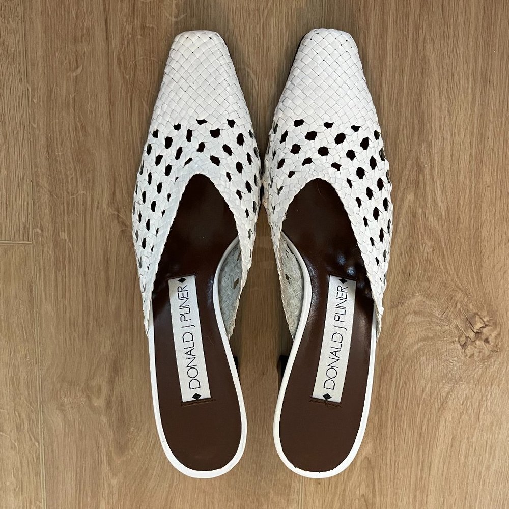 Donald J. Pliner - Mules w/ Kitten Heel